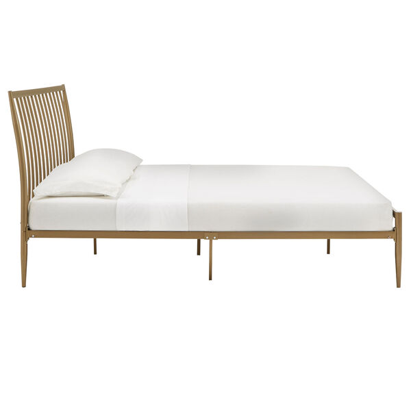 Kennedy Gold Metal Spindle Bed, image 3