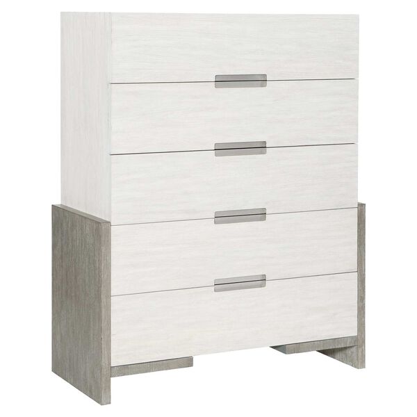 Foundations Linen Light Shale Tall Drawer Chest, image 3