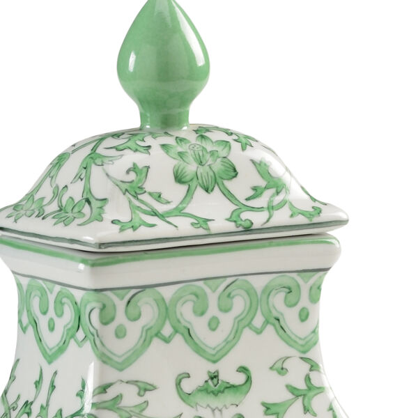 Green Covered Urn, image 2