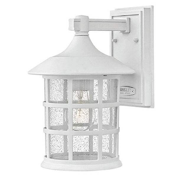 Freeport Classic White One-Light Outdoor 12-Inch 100W Medium Wall Mount, image 1
