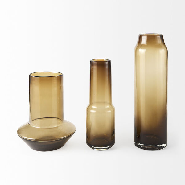 Amrita Golden Brown Vase, image 2