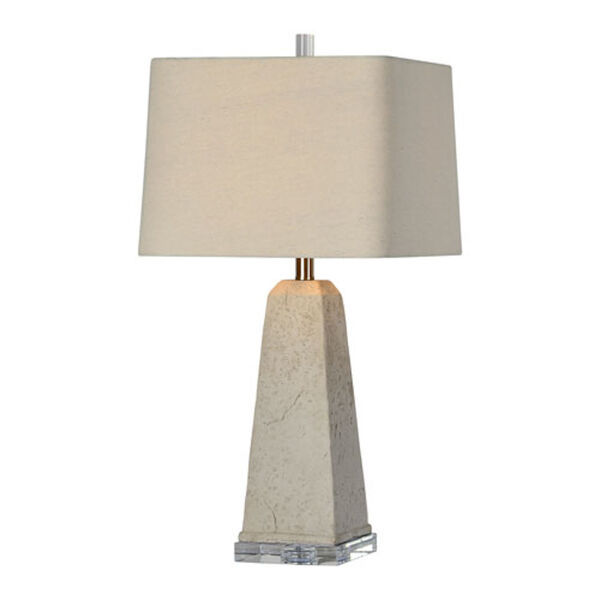Elle Concrete One-Light Table Lamp, image 1