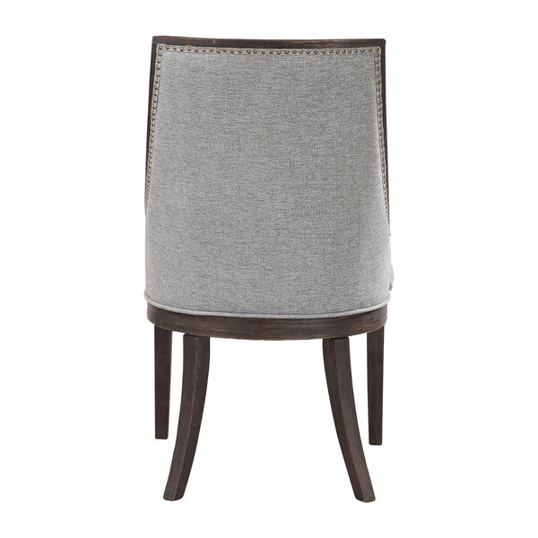 Janis Denim and Ebony Accent Chair, image 4
