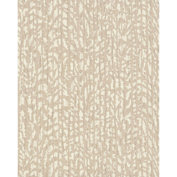 Candice Olson Terrain Beige Palm Grove Wallpaper - SAMPLE SWATCH ONLY, image 1