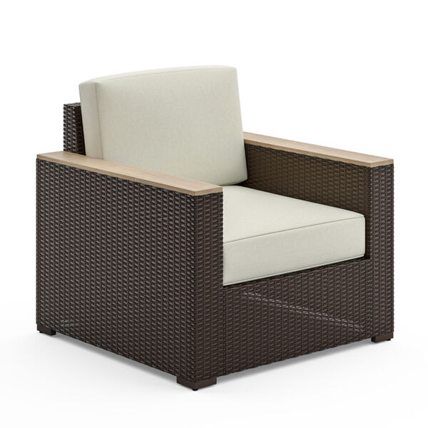 Palm Springs Brown Patio Arm Chair, image 1