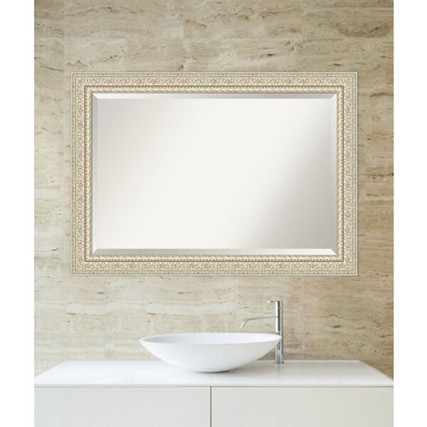 Fair Baroque Cream Bathroom Wall Mirror, image 4