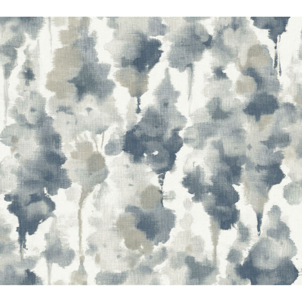 Candice Olson Modern Nature 2nd Edition Navy Mirage Wallpaper, image 2