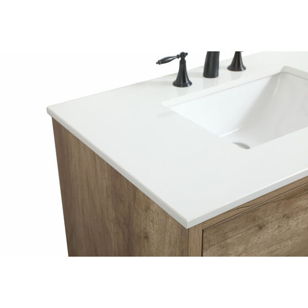 Boise Natural Oak 36-Inch Single Bathroom Vanity, image 4