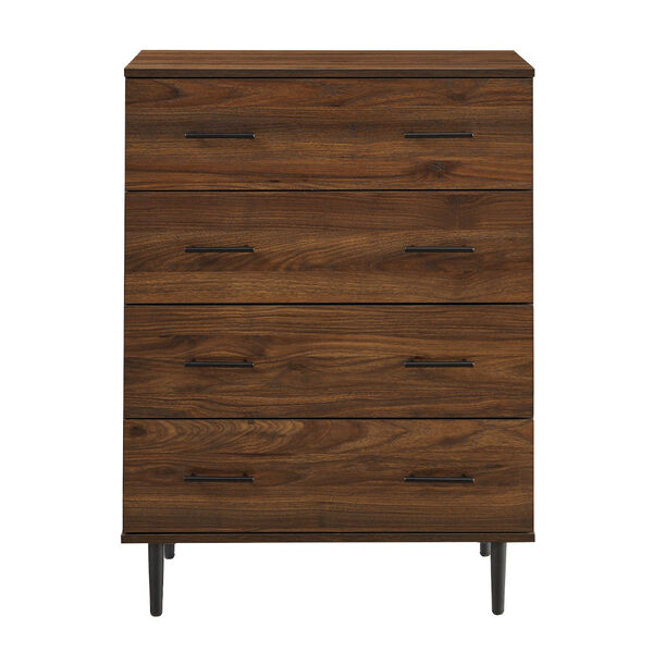 Savanna Dark Walnut Four-Drawer Dresser, image 6