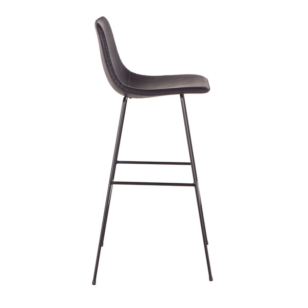 Hudson Matte Black Bar Chair, Set Of 2, image 5