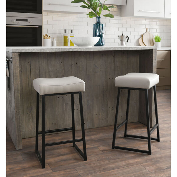 Amber Stone Gray Counterstool, Set of 2, image 2