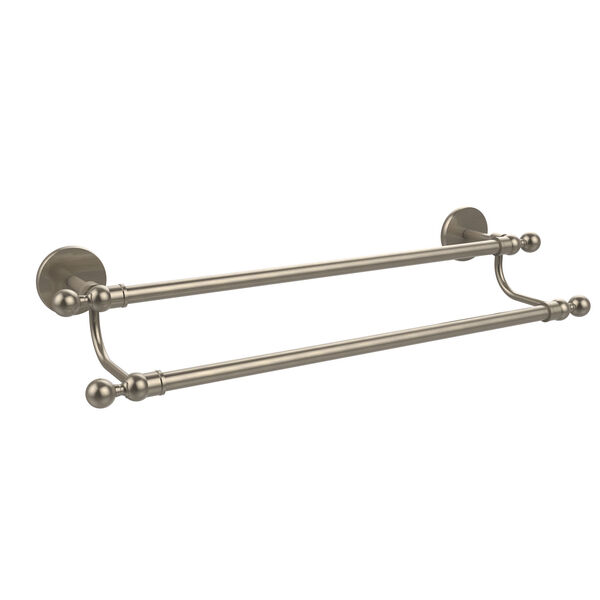 Skyline Collection 30 Inch Double Towel Bar, Antique Pewter, image 1