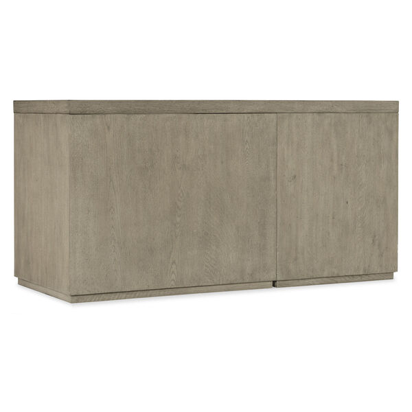 Linville Falls Smoked Gray 60-Inch Credenza with File and Lateral File, image 2