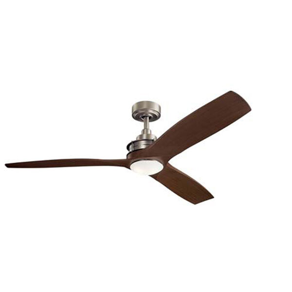 Lincoln Brushed Nickel 56-Inch Ceiling Fan, image 2