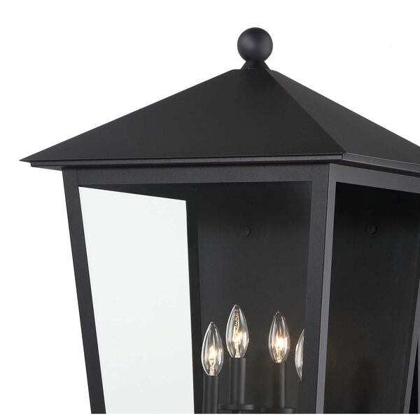 Noble Hill Sand Coal Four-Light Outdoor Wall Sconce, image 2