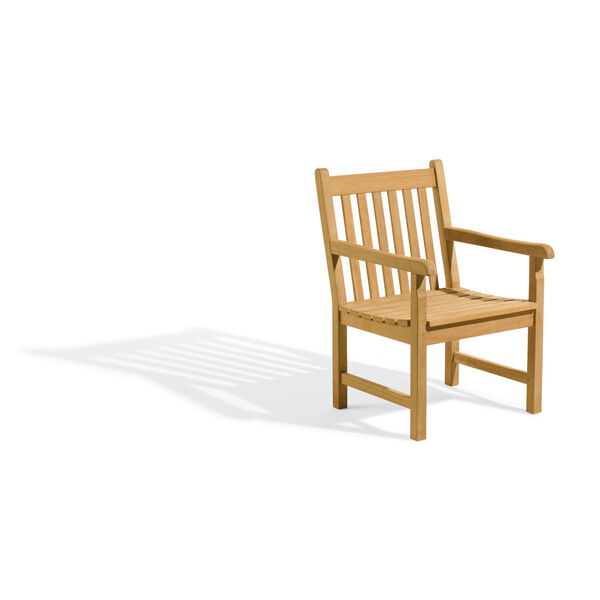 Classic Natural Patio Arm Chair, image 1