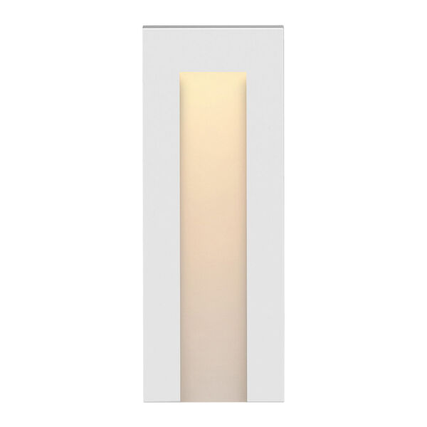 Taper Satin White LED Deck Light, image 1