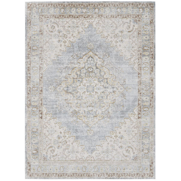 Century Gray Rectangle 7 Ft. 10 In. x 10 Ft. 6 In. Rug, image 1