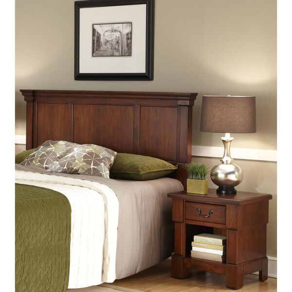 Aspen Queen and Full Headboard and Night Stand, image 1