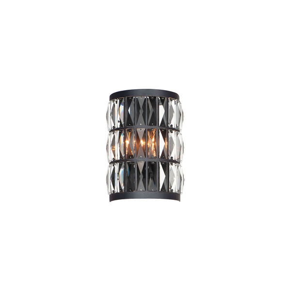 Madeline Black Two-Light Wall Sconce, image 1