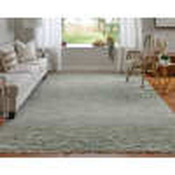 Branson Green Ivory Rectangular 5 Ft. 6 In. x 8 Ft. 6 In. Area Rug, image 2
