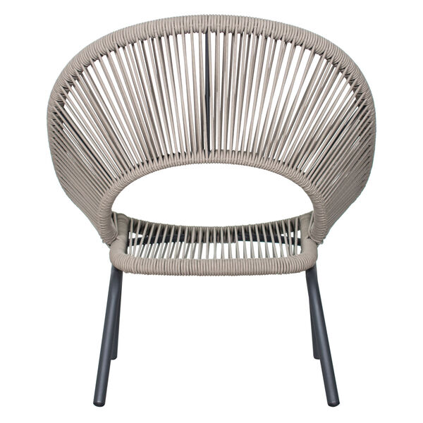 Archipelago Ionian Lounge Chair in Dark Gray, Cardamom Taupe, image 3