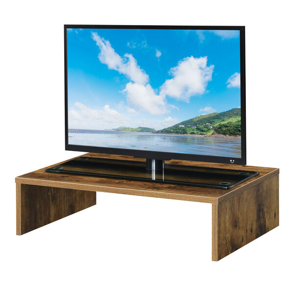 Designs2Go Barnwood Small TV Monitor Riser for TVs up to 26 Inches, image 3