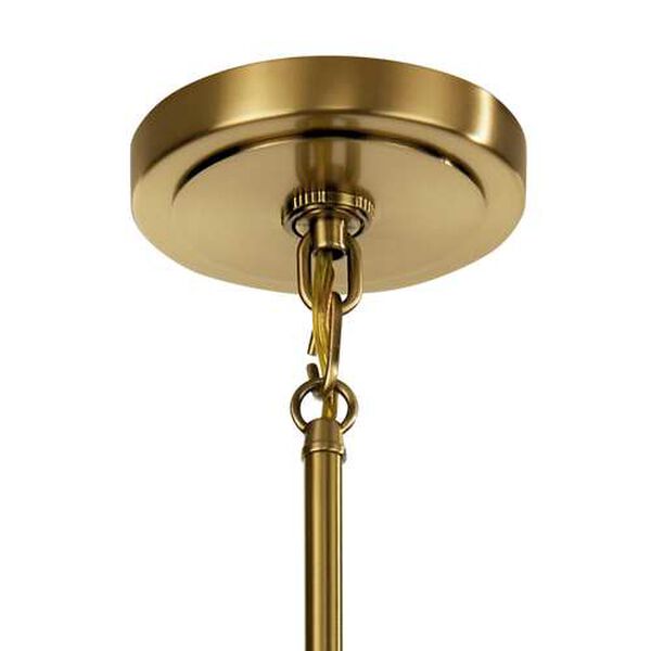 Eastmont Brushed Brass One-Light Mini Pendant, image 2