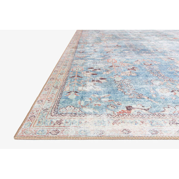 Wynter Teal and Multicolor Rectangular: 2 Ft. 6 In. x 12 Ft. Area Rug, image 2