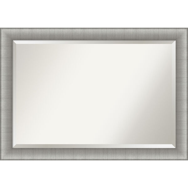 Elegant Pewter 41W X 29H-Inch Bathroom Vanity Wall Mirror, image 1