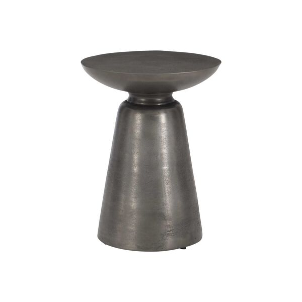 Catalan Graphite Outdoor Accent Table, image 1