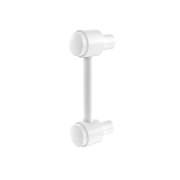 Matte White Three-Inch Cabinet Pull, image 1