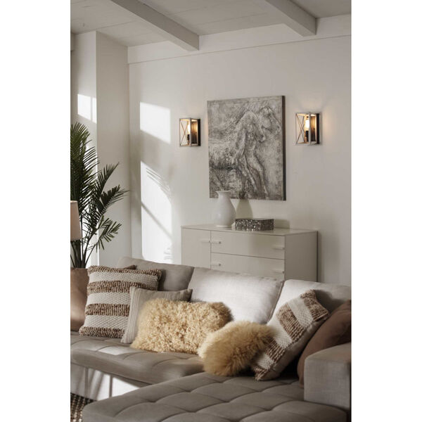 P710012-143: Briarwood Graphite One-Light Wall Sconce, image 4