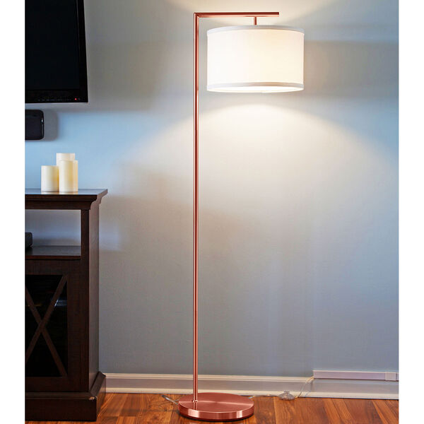 Montage Rose Gold LED Floor Lamp, image 4