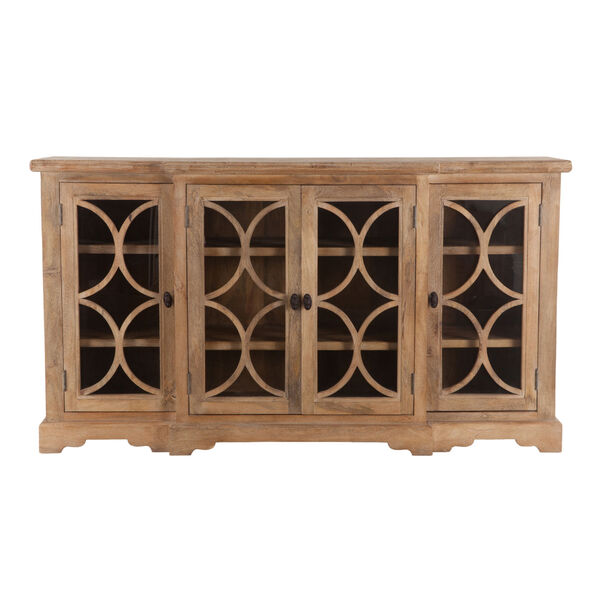 Pengrove Antique Oak 75-Inch Cabinet, image 1