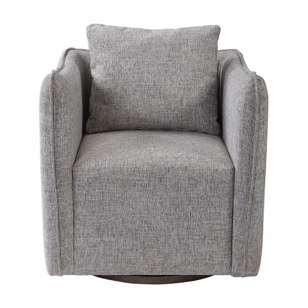 Corben Gray Swivel Chair, image 1