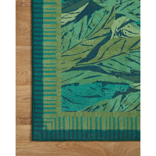 Pisolino Teal and Lagoon Indoor/Outdoor Area Rug, image 4