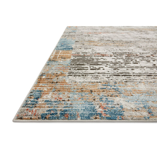 Bianca Ash Gray, Spice and Blue 9 Ft. 9 In. x 13 Ft. 6 In. Area Rug, image 2