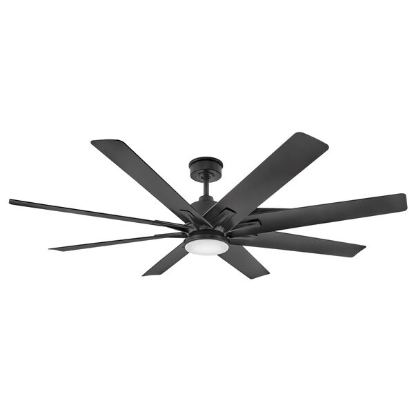 Concur Matte Black 66-Inch LED Ceiling Fan, image 3