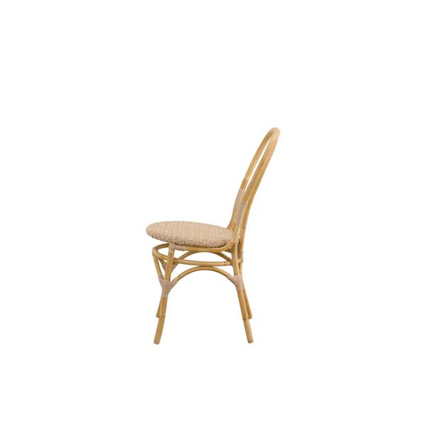 Lulu Natural Outdoor Dining Side Chair, image 4