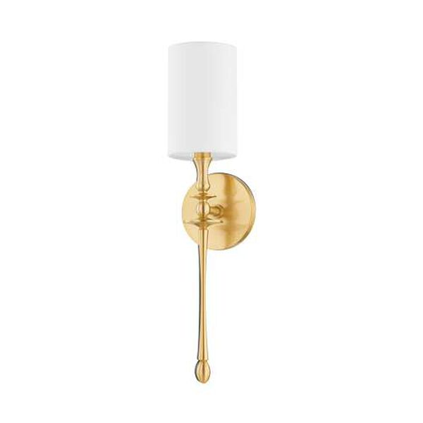 Guilford Aged Brass One-Light Wall Sconce, image 1
