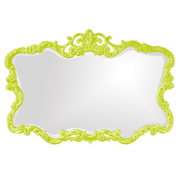 Talida Green Rectangle Mirror, image 1