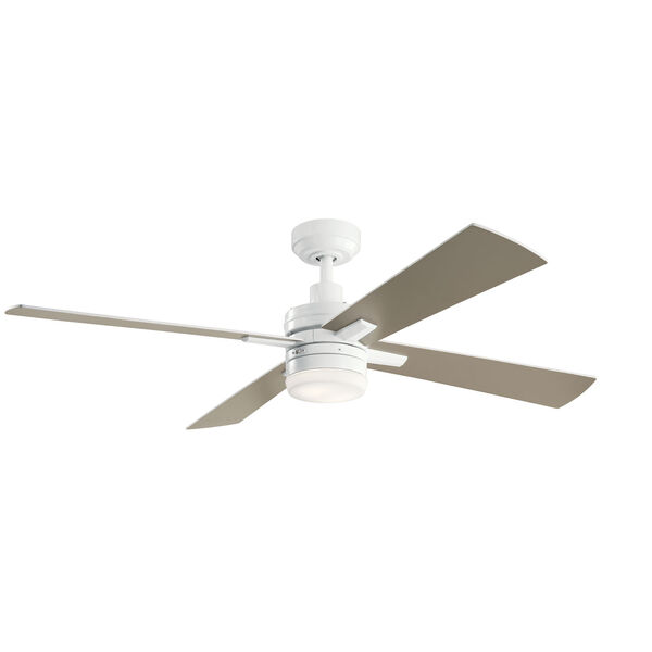 Lija White 52-Inch LED Ceiling Fan, image 2