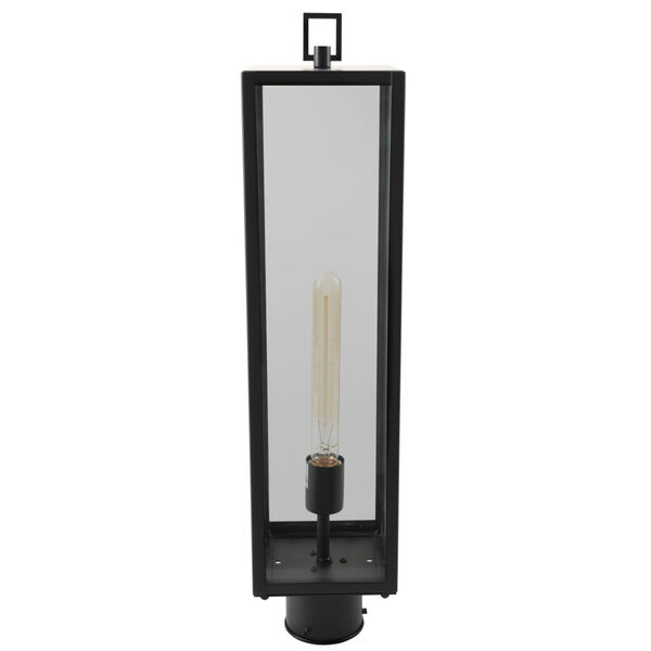 Capture Matte Black One-Light 25-Inch Outdoor Post Lamp, image 2