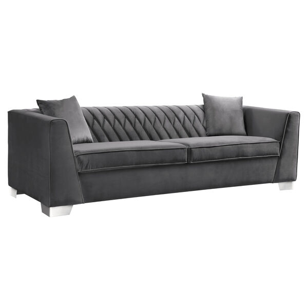 Cambridge Gray Sofa, image 1