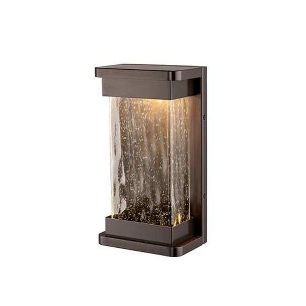 Ederle Powder Coat Bronze 12-Inch LED Outdoor Wall Sconce, image 4