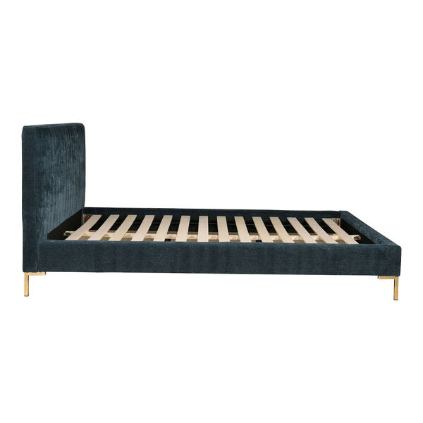 Astrid Blue Queen Bed, image 4
