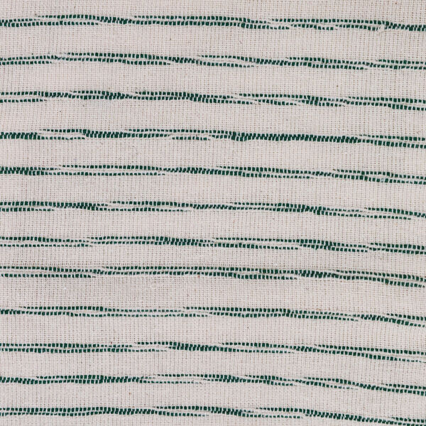 White and Green 20 x 8 Inches Striped Cotton Stocking, image 3