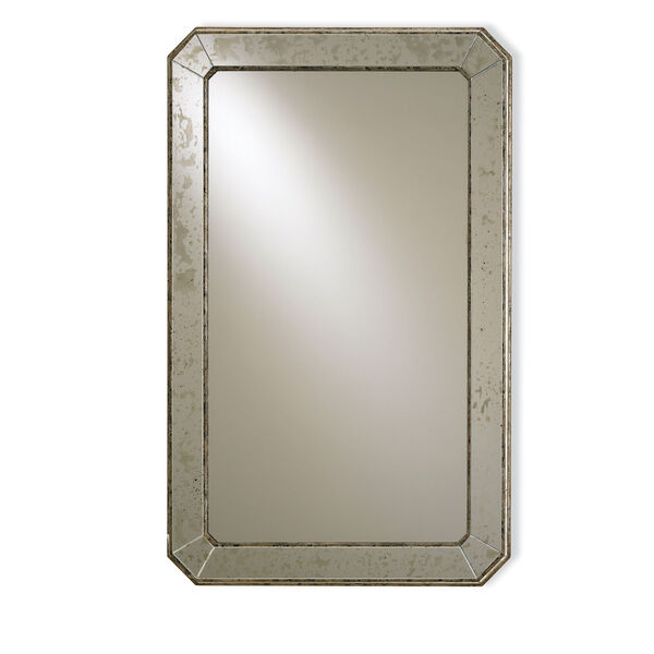Antiqued Wall Mirror, image 1