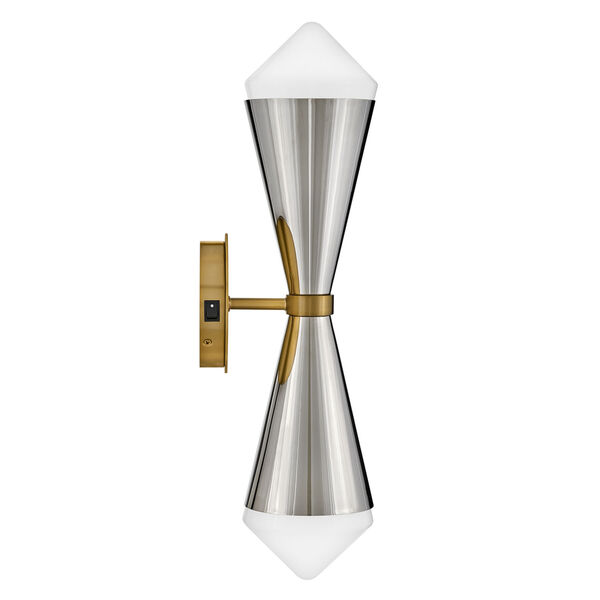 Betty Polished Nickel Two-Light Wall Sconce, image 3